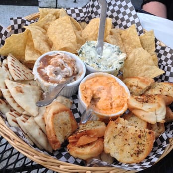 Olive's Eatery - Trio of warm dips! Huge! 12$ - New American Near Me - Baldwinsville, New York Olive's Eatery - Trio of warm dips! Huge! 12$ - New American Near Me - Baldwinsville, New York