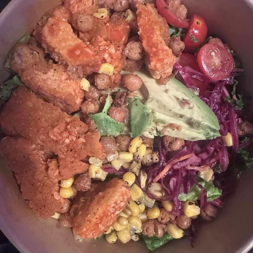 Elephant And Vine - Buffalo salad - Vegan Near Me - Evanston, Illinois