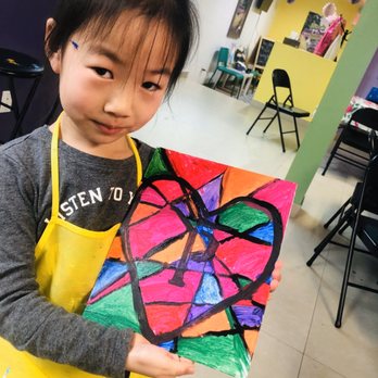 Bee’s Arts and Crafts Studio - Stain Glass inspired Painting - Art Classes Near Me - Queens, New York Bee’s Arts and Crafts Studio - Stain Glass inspired Painting - Art Classes Near Me - Queens, New York