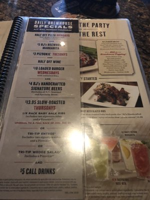 Menu photo 7 BJ's Restaurant & Brewhouse Tallahassee, FL