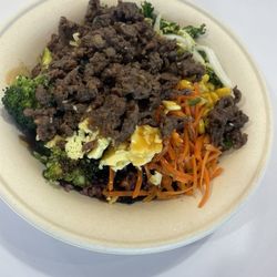 BIBIBOP Asian Grill - New Korean BBQ Beef- so good!