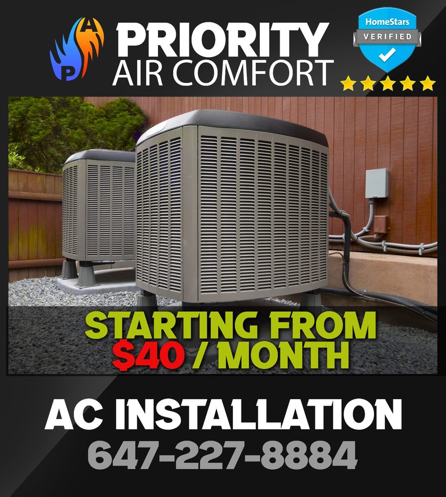 PRIORITY AIR COMFORT Updated August 2024 Request a Quote 11 Photos Brampton, Ontario