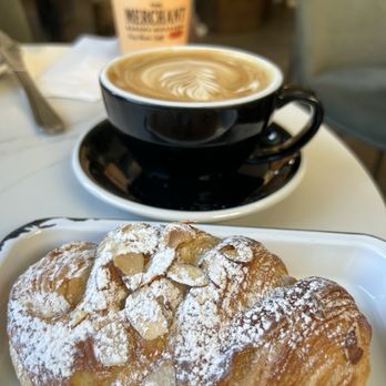The Merchant - My Bear-claw and Flat White. - Coffee & Tea Near Me - Long Beach, California The Merchant - My Bear-claw and Flat White. - Coffee & Tea Near Me - Long Beach, California