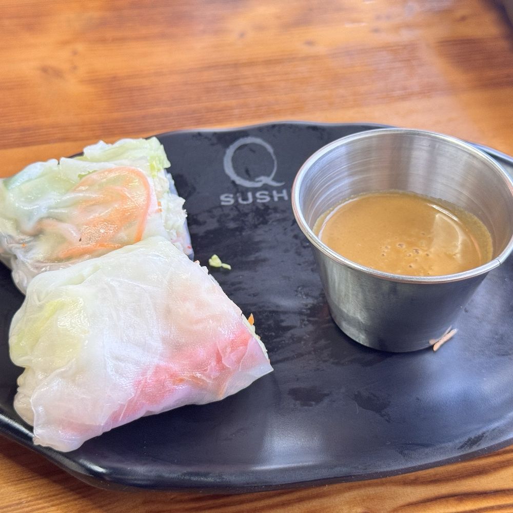 Q Sushi - Summer roll with shrimp and crab stick - Japanese Near Me - Greenville, North Carolina
