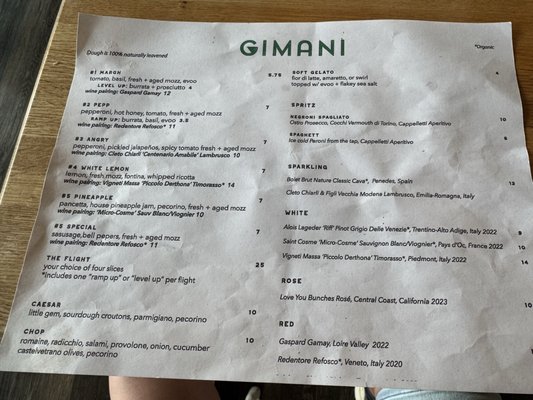 Menu photo 3 Gimani Albuquerque, NM