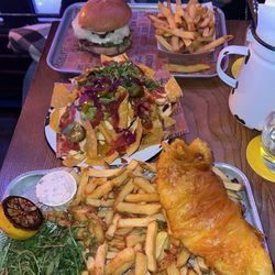 The Frog & Underground - Fish and chip