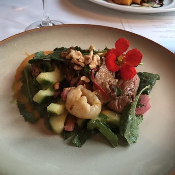 The Chanticleer - Special skirt steak salad - New American Near Me - Siasconset, Massachusetts