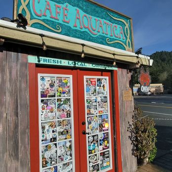 Cafe Aquatica - Side door - Coffee & Tea Near Me - Jenner, California