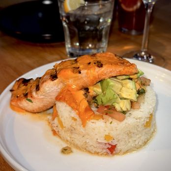 Fuego Mexican Grill - Salmon a la Mexicana - Tacos Near Me - Cromwell, Connecticut Fuego Mexican Grill - Salmon a la Mexicana - Tacos Near Me - Cromwell, Connecticut