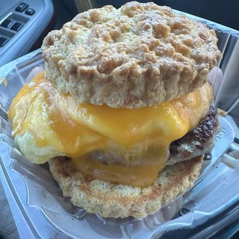 Sunrise Bistro Express - Big Ol' Biscuit Sandwich - Bakeries Near Me - Concord, California
