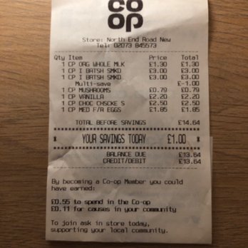 Co-op - Convenience Stores Near Me - London, XGL