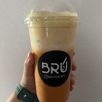 Bru Tea Cafe - Thai Tea Brûlée - Bubble Tea Near Me - Elk Grove, California Bru Tea Cafe - Thai Tea Brûlée - Bubble Tea Near Me - Elk Grove, California