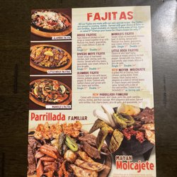 Riviera Maya Mexican Restaurant - -Fajitas  -Parrillada Familiar and Molcajete