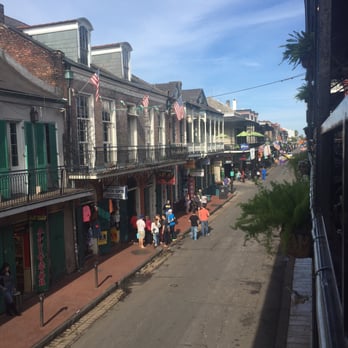 Cornet - Nice view from upstairs patio. - Cocktail Bars Near Me - New Orleans, Louisiana
