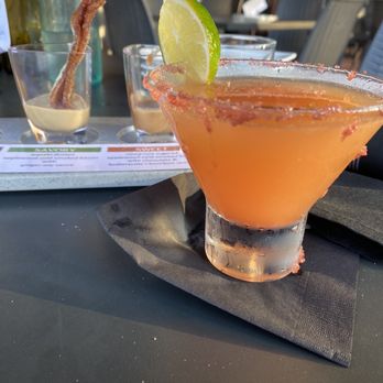 Divvy - Spicy Citrus Margarita - New American Near Me - Carmel, Indiana