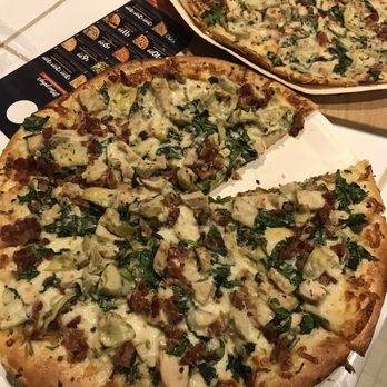 Papa Murphy's - Chicken Bacon Artichoke pizzas! This is my favorite! They're amazing! And all the ingredients are spread out and well portioned! - Pizza Near Me - American Canyon, California