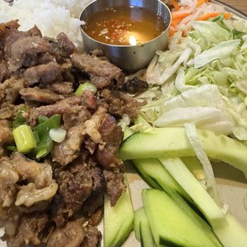 Hanoi 36 Streets - Grilled Pork & Pork Egg Rolls (Com Suon Nuong) - Vietnamese Near Me - Woodland, California Hanoi 36 Streets - Grilled Pork & Pork Egg Rolls (Com Suon Nuong) - Vietnamese Near Me - Woodland, California