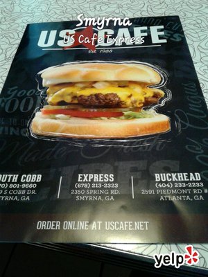 Menu photo 3 US Cafe Smyrna, GA Menu photo 3 US Cafe Smyrna, GA