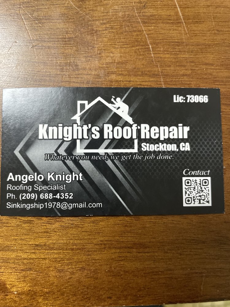 Slide of Knight's Roof Repair
