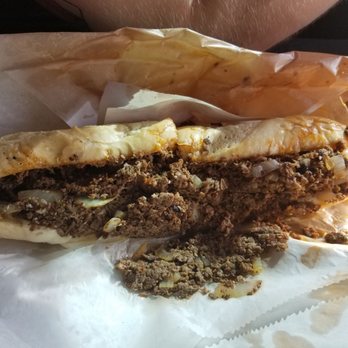 Philly Steaks - The first sub with the crazy amount of meat from early March. - Cheesesteaks Near Me - Albuquerque, New Mexico