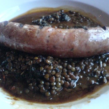 Quinn's - lentils, kale, and housemade sausage - New American Near Me - Seattle, Washington