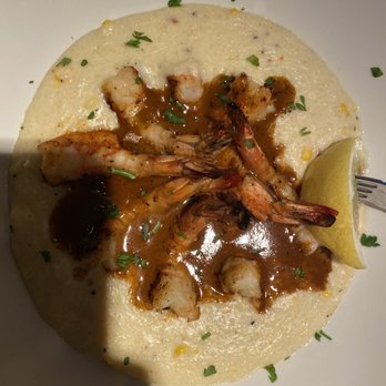 Pappadeaux Seafood Kitchen - Giant Shrimp & Grits (Smaller portion) - Cajun/Creole Near Me - Springdale, Ohio Pappadeaux Seafood Kitchen - Giant Shrimp & Grits (Smaller portion) - Cajun/Creole Near Me - Springdale, Ohio