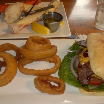 Gold Rush Bistro - Northwestern burger and Alaskan King Crab. - Seafood Near Me - Seward, Alaska Gold Rush Bistro - Northwestern burger and Alaskan King Crab. - Seafood Near Me - Seward, Alaska