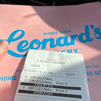 Leonard's Bakery - Bought today - Food Trucks Near Me - Kaneohe, Hawaii Leonard's Bakery - Bought today - Food Trucks Near Me - Kaneohe, Hawaii