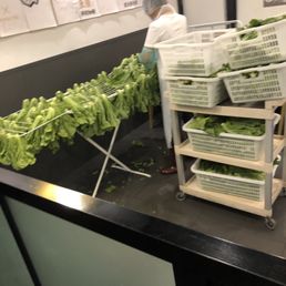 Fresh veggies getting ready to be turned into sauerkraut