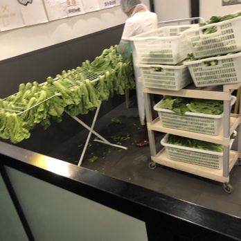 Chinese Sauerkraut Fish - Fresh veggies getting ready to be turned into sauerkraut - Chinese Near Me - Richmond, British Columbia
