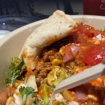 CAVA - Spicy Chicken Avocado Green and Grains Bowl - Salad Near Me - Oklahoma City, Oklahoma