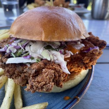 Eureka! - Spicy Fried Chicken Sandwich - American Near Me - Hawthorne, California Eureka! - Spicy Fried Chicken Sandwich - American Near Me - Hawthorne, California
