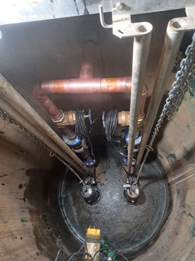 Slide of Oscars plumbing