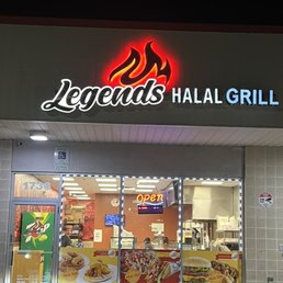 Exterior outside entrance of Legends Halal Grill - Store front - Windsor Mill, Maryland Exterior outside entrance of Legends Halal Grill - Store front - Windsor Mill, Maryland
