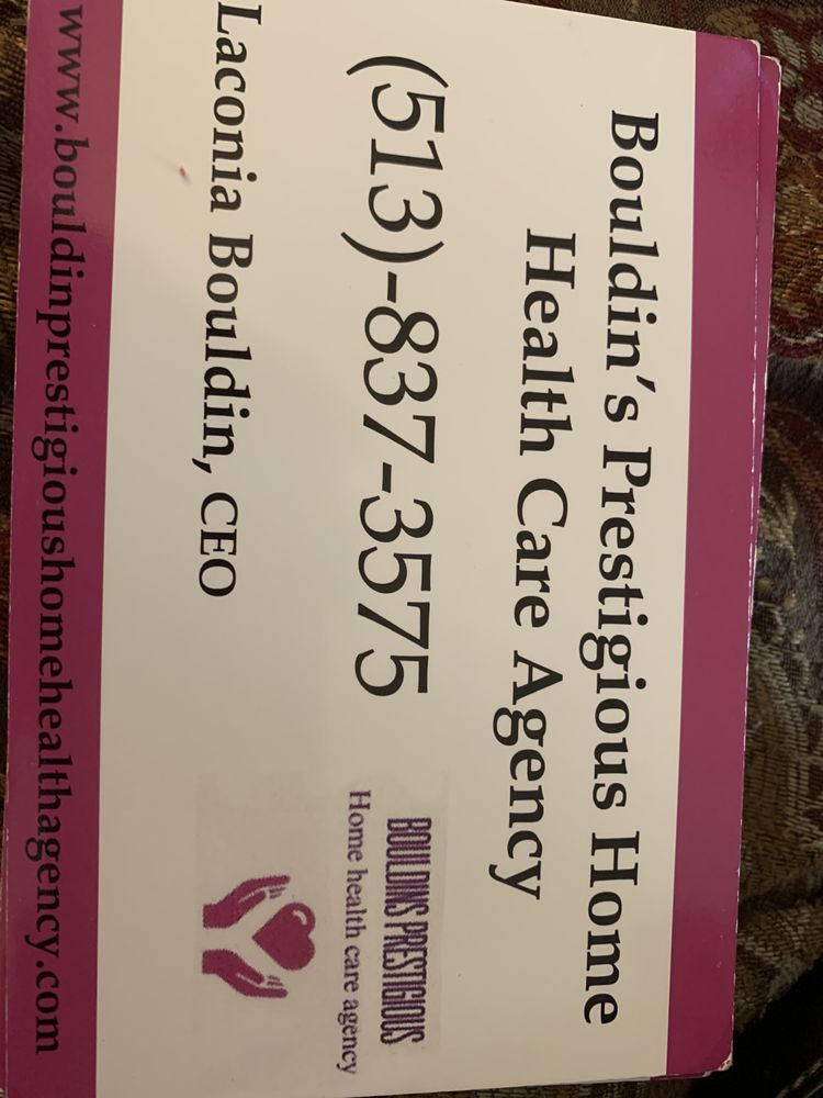 Bouldin Prestigious Home Health Care Agency - home care agency in Cincinnati, OH