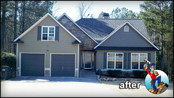 Slide of Mr. Roofer of Marietta