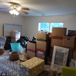 Professional Movers  Of Kansas LLC - Lots of stuff they had to move!