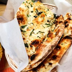Bhatti Himalayan Grill - Garlic Naan