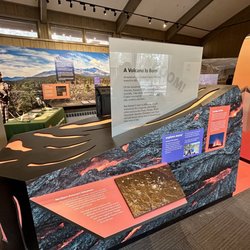 Sunset Crater Volcano National Monument - Exhibits in the Visitor Center