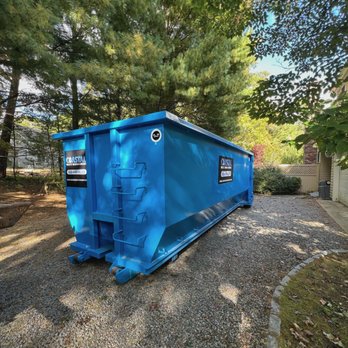 Coastal Waste Management - This 30 yard dumpster was delivered to a customer in Mashpee doing a large estate cleanout. - Dumpster Rental Near Me Coastal Waste Management - This 30 yard dumpster was delivered to a customer in Mashpee doing a large estate cleanout. - Dumpster Rental Near Me