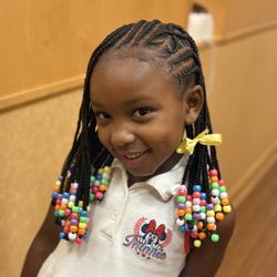 Salon Styles By Aleta - Kiddie braid style