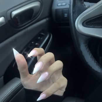 ChaNails Spa - Acrylic nails - full set - powder ombre - Nail Salons Near Me - Morgan Hill, California