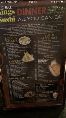 Menu photo 4 CO Sushi Myrtle Beach, SC