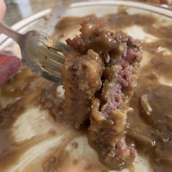 North Hi-Way Cafe - I had to send the chicken fried steak back for being raw, this is how it came back... ugh... - Cafes Near Me - Idaho Falls, Idaho North Hi-Way Cafe - I had to send the chicken fried steak back for being raw, this is how it came back... ugh... - Cafes Near Me - Idaho Falls, Idaho