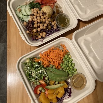Fork & Salad - Kihei - Ancient Grain Bowl (no feta or tzaziki) & Buddha Bowl to go - Salad Near Me - Kihei, Hawaii