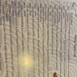 the menu for the restaurant the menu for the restaurant
