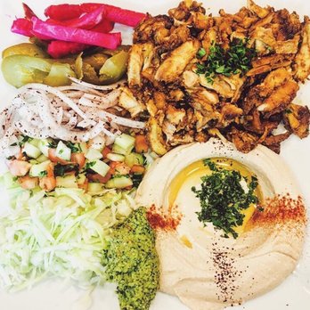 Duzan - Chicken shawarma platter - Middle Eastern Near Me - Queens, New York Duzan - Chicken shawarma platter - Middle Eastern Near Me - Queens, New York