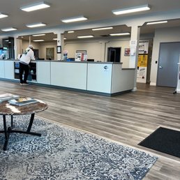Customer service counter