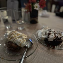 Uptown Bar And Grill - Desserts: cider donut sundae, brownie sundae. (Grand opening week comps)
