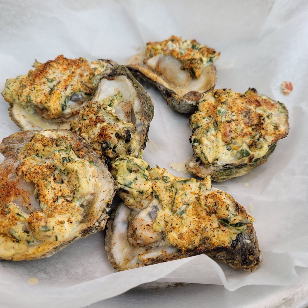 Dorado's - Terrible tasting oyster rockefeller - Seafood Near Me - Surfside Beach, Texas Dorado's - Terrible tasting oyster rockefeller - Seafood Near Me - Surfside Beach, Texas